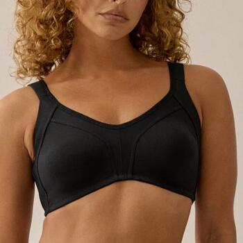 Naturana Heritage Black Wireless Bra