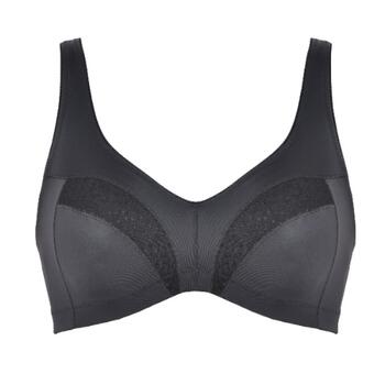 Naturana Heritage Black Wireless Bra