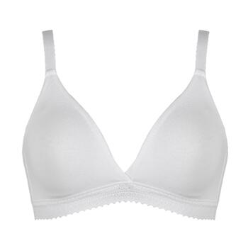 Naturana Value White Wireless Bra