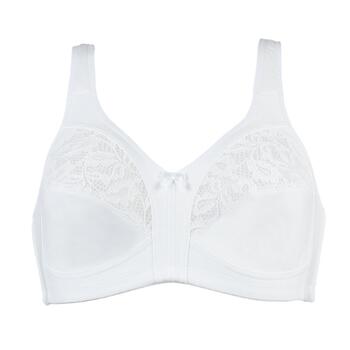 Naturana Heritage White Wireless Bra