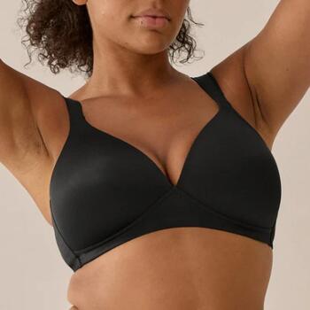 Naturana Everyday Black Wireless Bra