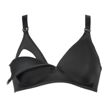 Naturana Solutions Black Nursing bra