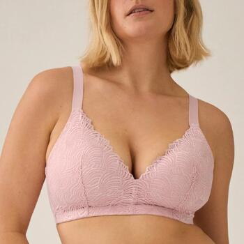 Naturana Everyday Pink Wireless Bra