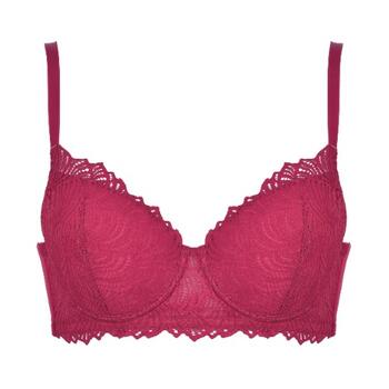 Naturana Everyday Red Padded Bra