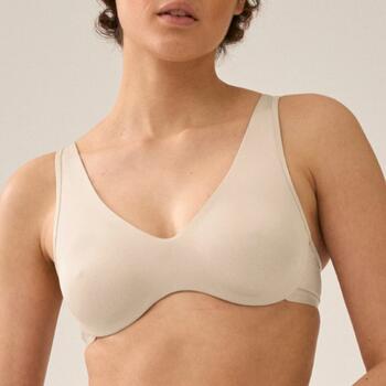 Naturana Everyday Beige Wireless Bra