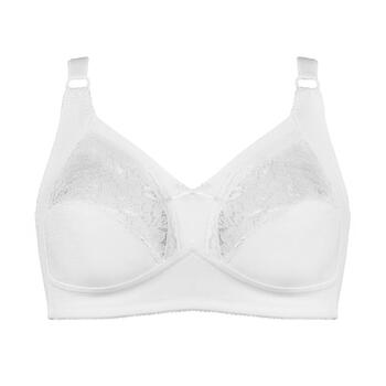 Naturana Heritage White Wireless Bra