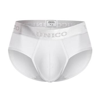 Mundo Unico Cristalino White Men Brief