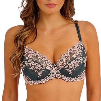 Wacoal Lingerie Embrace Lace Grey/Pink Padded Bra
