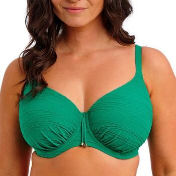 Fantasy Swim Beach Waves Green Padded Bikini Bra