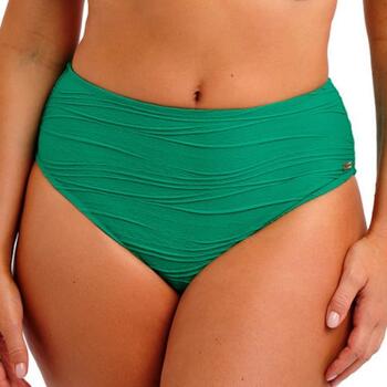 Fantasy Swim Beach Waves Green Bikini Brief