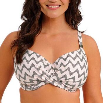 Fantasy Swim Vanuata White/Black Soft-Cup Bikini Bra