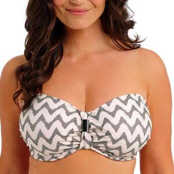Fantasy Swim Vanuata White/Black Padded Bikini Bra