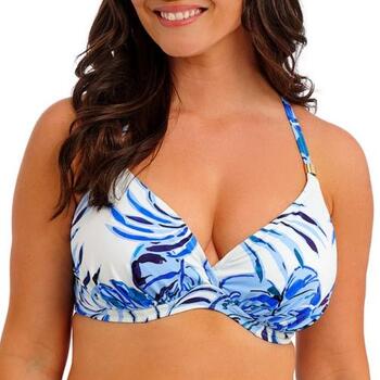 Fantasy Swim Kefalonia White/Blue Padded Bikini Bra