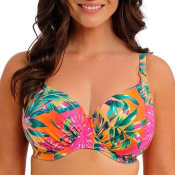 Fantasy Swim Sunset Reef Orange Padded Bikini Bra
