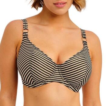 Freya Swim Arizona Wave Black/Ivory Padded Bikini Bra