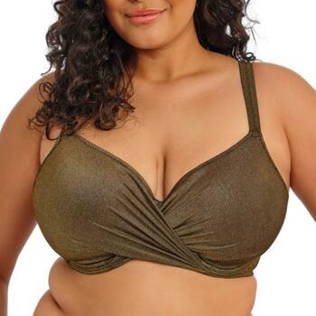 Elomi Swim Sunset Shimmer Gold Soft-Cup Bikini Bra