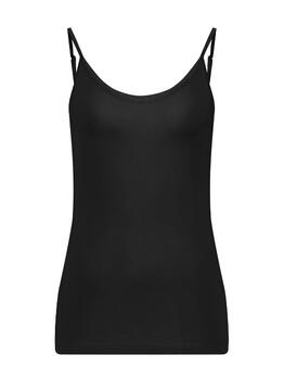 RJ Bodywear Allure Black Spaghetti Top