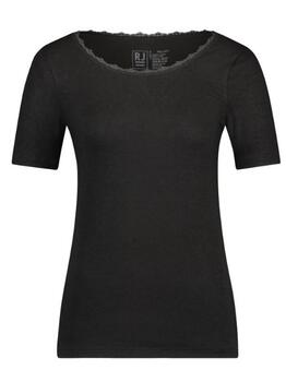 RJ Bodywear Thermo Pro Black Ladies Thermo T-Shirt