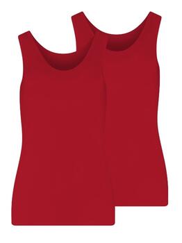 RJ Bodywear Pure Color Extra comfort Red Singlet