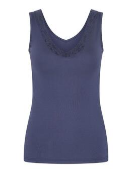 RJ Bodywear Pure Color Navy BLue Singlet