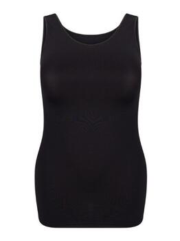 RJ Bodywear Pure Color Black Singlet