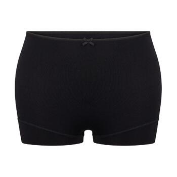 RJ Bodywear Pure Color Black High Waist Brief