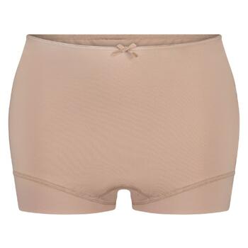 RJ Bodywear Pure Color Beige High Waist Brief