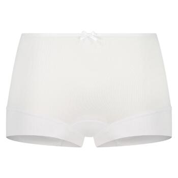 RJ Bodywear Pure Color White Short