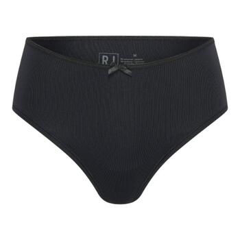 RJ Bodywear Pure Color Black Thong