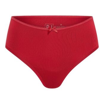 RJ Bodywear Pure Color Red Thong