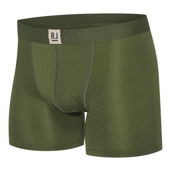 RJ Bodywear Men Alca Green Cotton Boxer Short