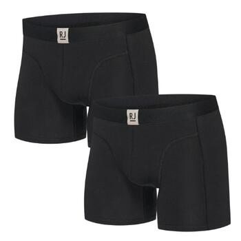 RJ Bodywear Men Everyday Black Cotton Boxer Short