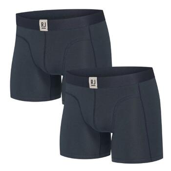 RJ Bodywear Men Everyday Navy BLue Cotton Boxer Short