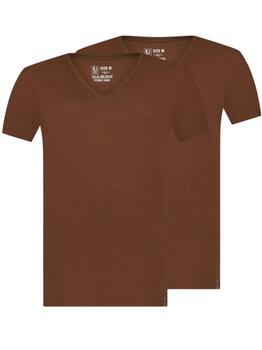 RJ Bodywear Men Good Life Brown Shirt