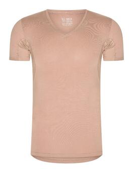 RJ Bodywear Men Sweatproof Beige Shirt