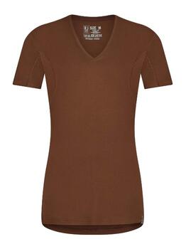 RJ Bodywear Men Sweatproof Brown Shirt