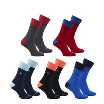 RJ Bodywear Men Pure Color  Multicolor Socks