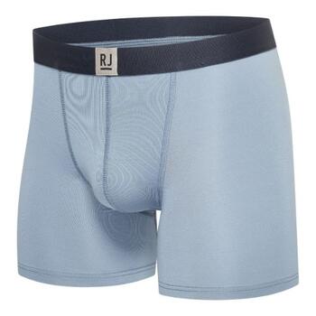 RJ Bodywear Men Pure Color  Blue Sport Boxershort