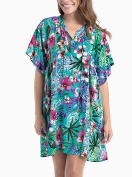 Rosa Faia Swimwear Tahiti Blue Tunic