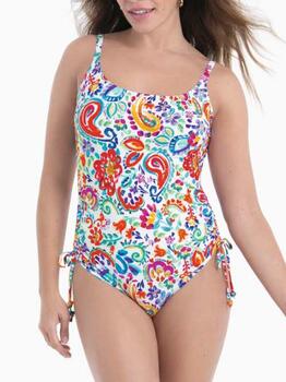 Rosa Faia Swimwear Bianca White/Print Bathingsuit