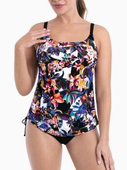 Anita Care Latina Black/Print Prosthetic Tankini