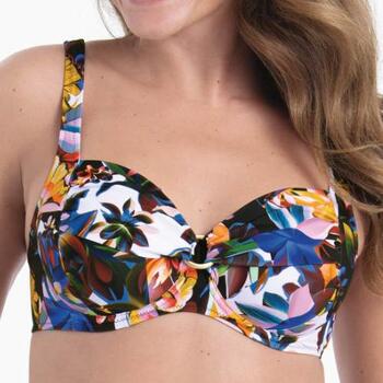 Anita Swimwear Elna Black/Print Padded Bikini Bra