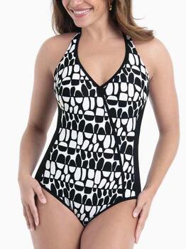 Anita Swimwear Dunja Black/White Bathingsuit