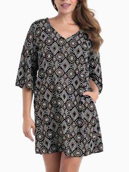 Anita Swimwear Garda Black/Gold Tunic