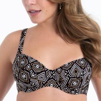 Anita Swimwear Sibel Black/Gold Padded Bikini Bra