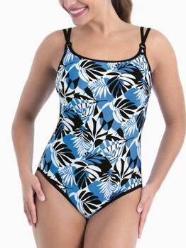Anita Care Carini Blue Prosthetic Swimsuit