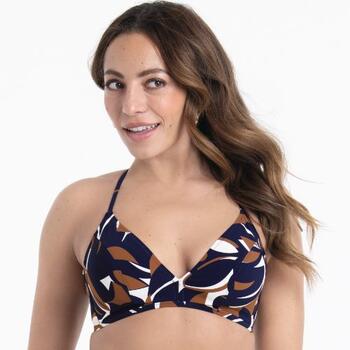 Rosa Faia Swimwear Melissa Navy BLue Soft-Cup Bikini Bra