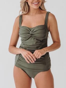 Bomain Paris Green Tankini Set
