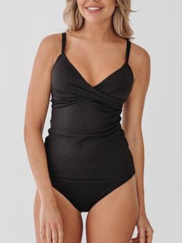 Bomain Rome Black Tankini Set