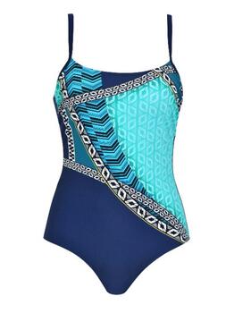 Naturana Badmode Dames Navy BLue Bathingsuit